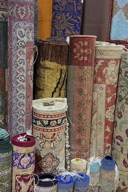 毛巾美陳陳列_毛巾陳列圖_毛巾陳列造型