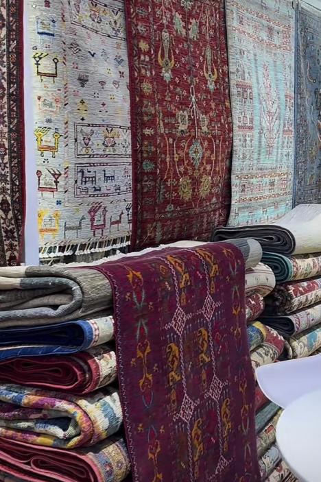 毛巾陳列造型_毛巾美陳陳列_毛巾陳列圖