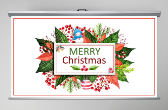 復古花朵圣誕節(jié)活動策劃方案計劃總結PPT